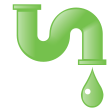 Icon representing the wastewater utility