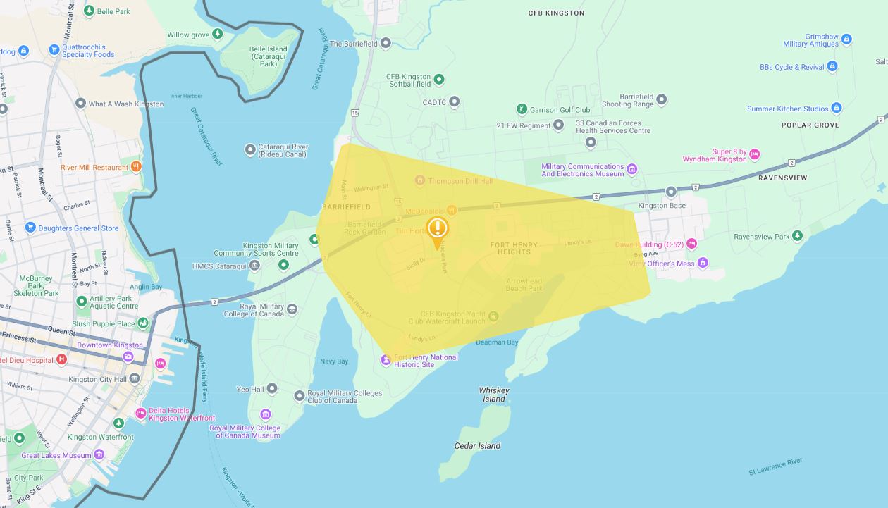 Planned power outage: CFB Kingston and Barriefield Village areas – March 10 