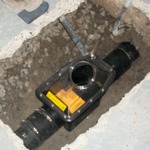 backwater sanitary valve