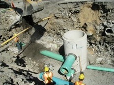 separating sanitary and storm sewer systems