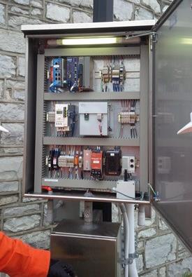 SCADA cabinet on Barrack Street