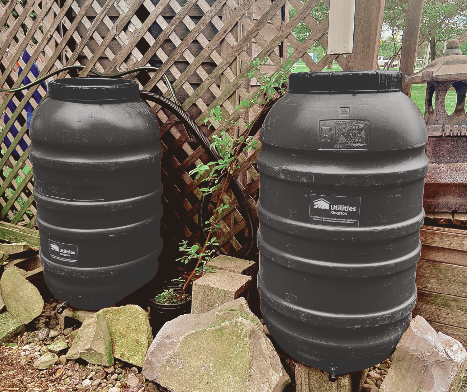 Let's welcome the new colour for our rain barrels: black! 