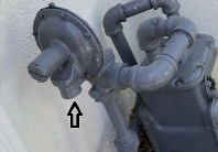 illegal downspout