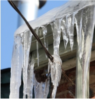 Tips to keep water and ice away from utility equipment 