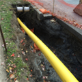 Gas main replacement project begins